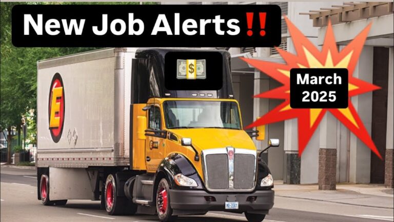 Estes just dropped 200 new trucking jobs for March 2025‼️ 😳