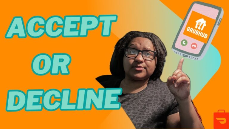 From Grubhub to DoorDash: A Evening of Accepting and Declining! From Grubhub to DoorDash: A Evening of Accepting and Declining!