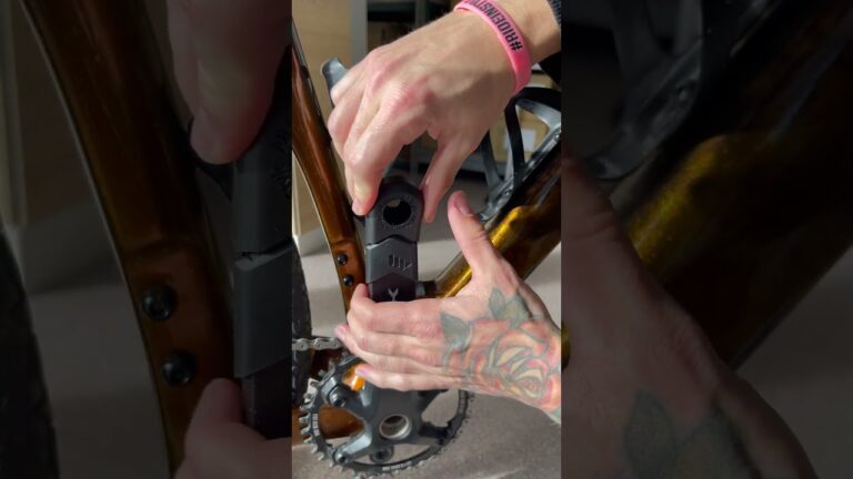 How to Protect your Crank Set on your Road Bike with All Mountain Style !!