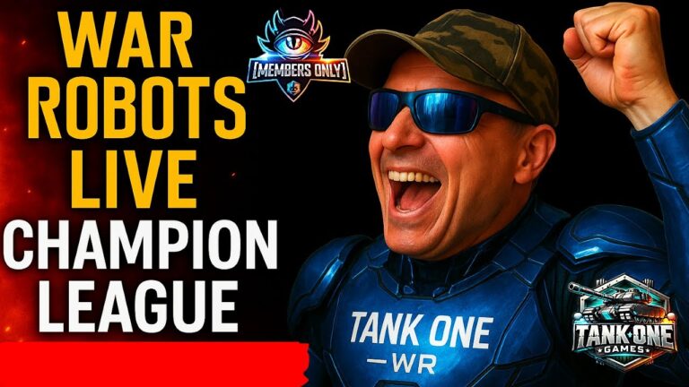 🔴War Robots LIVE – Champion League Mayhem! Tank One WR Gameplay