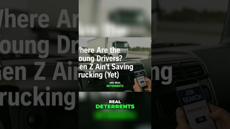 Why Gen Z Ain’t Driving Trucks — And It’s Not Just the Pay