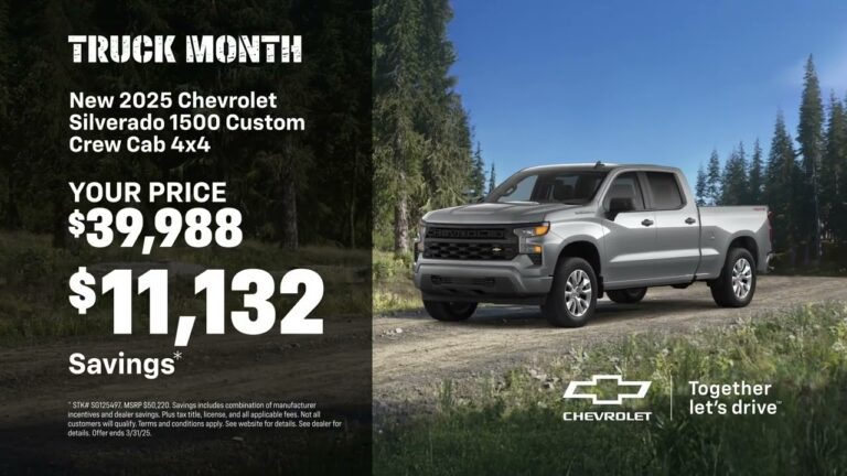 Dave Smith Motors | March 2025 | Mega Sale – Silverado 1500